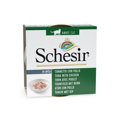 Schésir 85g Thon Poulet  Chat en gelée