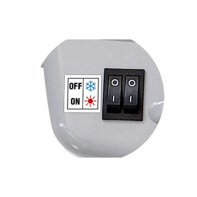 Séchoir de toilettage professionnel pour chien et chat - Vivog SC2600V-bouton