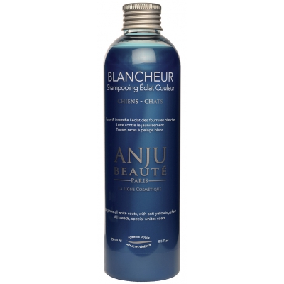 Shampooing pour chien et chat - Blancheur - Anju Beauté