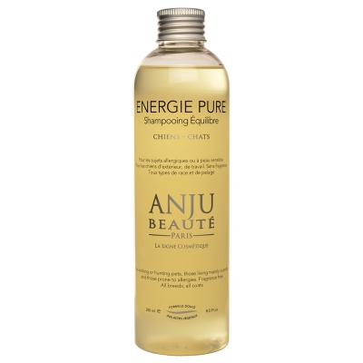 Shampooing pour chien et chat - Energie pure - Anju Beauté