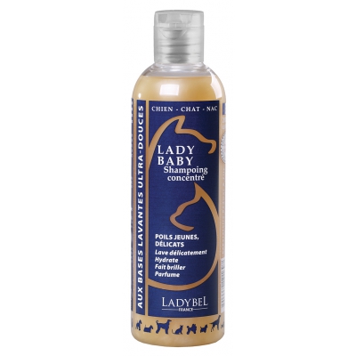 Shampooing pour chien et chat - Lady Baby - Ladybel