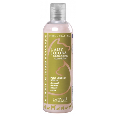 Shampooing pour chien et chat - Lady Jojoba - Ladybel