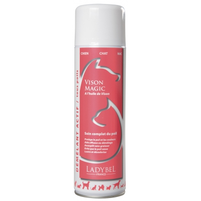 Spray conditionneur pour chien et chat - Vison Magic - Ladybel