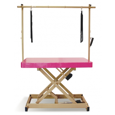 Table de toilettage Vivog I-design Châssis Or mat poudré - Azalée Classique Chic Sublimé