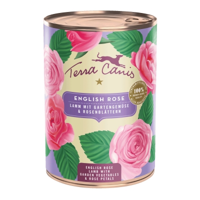 Terra Canis Rose Anglaise 400g (x6)