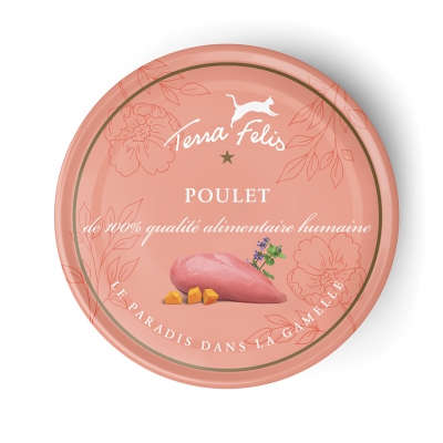 Terra Felis - Nourriture pour Chat - Poulet - x12
