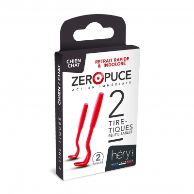 Tire tiques pour chiens et chats - Héry x 12