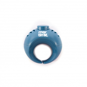 Accessoire pour le dressage de chien : Clicker anneau bleu