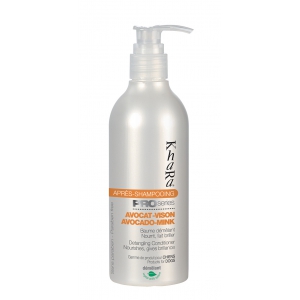 Après-shampooing pour chien Avocat vison Khara