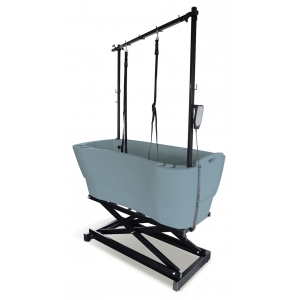 Baignoire pour chien - baignoire toilettage - Poly, simple sur châssis - Vivog ES005 - Tourmaline