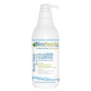 Bain de boue de la Mer Morte - shampooing professionnel pour chien et chat - Terra Beauté