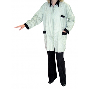 Blouse de toilettage - manches longues - Grise