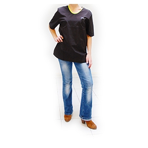 Blouse de toilettage Mixte Noir/jaune - collection MIAMI