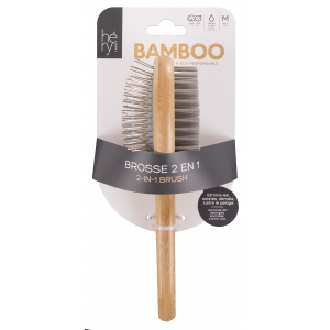 Brosse 2 en 1 Bamboo