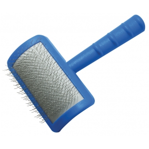 Carde pour chien Vivog - picots souples - moyen modèle à picots très longs