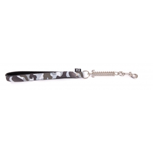 Short leash for dogs Camouflage Gray - L.50cm - l. 2.5cm