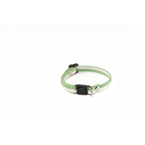 Collier réglable pour chat - Bambou - Vert