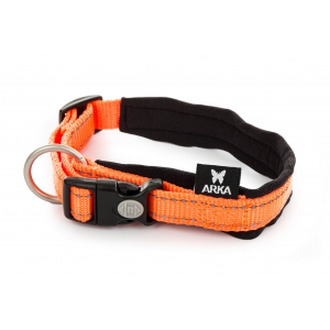 Collier réglable pour chien - Néo Orange
