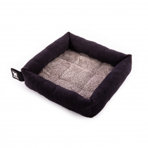 Corbeille damier - Doudouzen - Marron