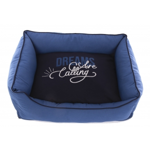 Domino basket - Dreams Collection - Blue & Navy blue