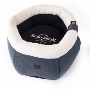 Corbeille Haute Ronde - Collection Guest House - Bleu