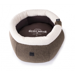 Corbeille Haute Ronde - Collection Guest House - Marron