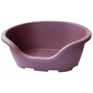 Corbeille plastique - Prune