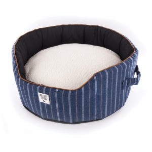 Round basket - Cricket Collection - Blue