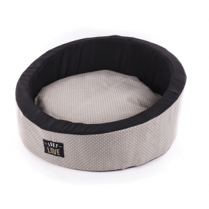 Round basket - Just Love Collection - beige