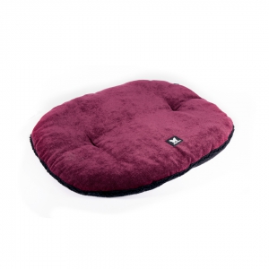 Coussin ovale violet pour chien - Elégante