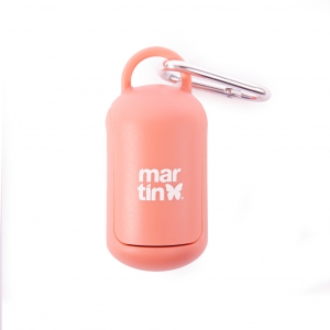 Distributeur sacs à crottes - rose