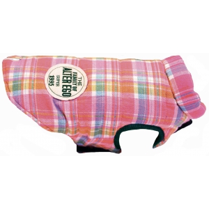 Doudoune Alter Ego Vichy réversible rose - S