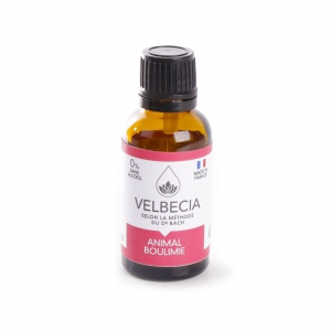 Fleurs de Bach Velbecia Animal Boulimie - 30ml