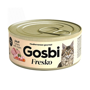 Fresko Cat Adult Turkey and Ham 70 gr Batch of 10
