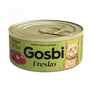 Fresko Cat Sterilized Tuna with apple 70 gr Lot de 32