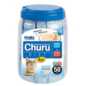 Friandise crémeuse CHURU DIET - Spécial vétérinaire pour chat x50