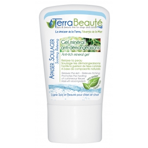 Gel minéral anti-démangeaisons pour chien et chat - Terra Beauté