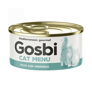 Gosbi Cat Menu Turkey with vegetables 85 gr