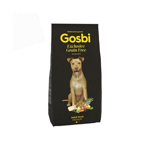 Gosbi  Exclusive Grain Free  Adult Duck Medium