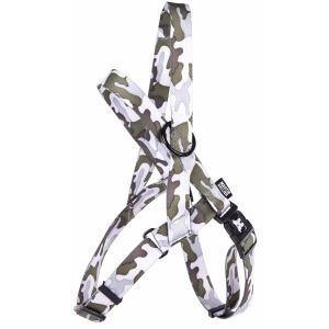 Norwegian harness for dogs Camouflage Gray