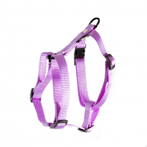 Dog harness - Purple nylon - Martin sellier