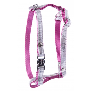 Harnais nylon New Disco Alter Ego - Rose