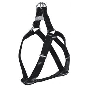 Harnais "Rock'n Roll" noir verni