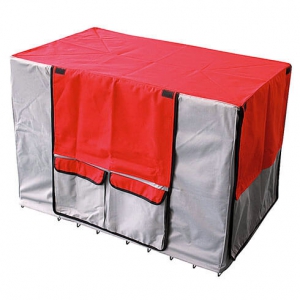 Housse pour cage métal deux portes