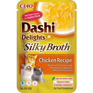INABA Dashi Delights Silky Poulet 40gx12