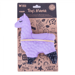 Latex toys - Collection 4 pattes - Lama blue fluo