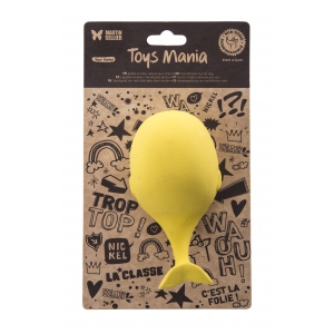 Latex toy - Summer collection - Whale - Yellow