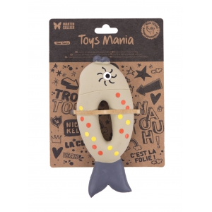 Jouet Latex Collection Poissons Tropicaux - Poisson Arlequin