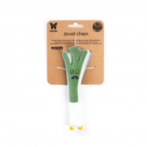 Jouet Poireaux en latex pour chien