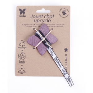 Jouet Cuir pour Chat Le Papillon